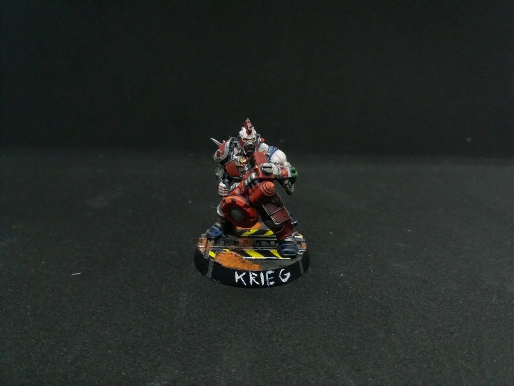 Krieg the Necromunda Goliath Gang champion