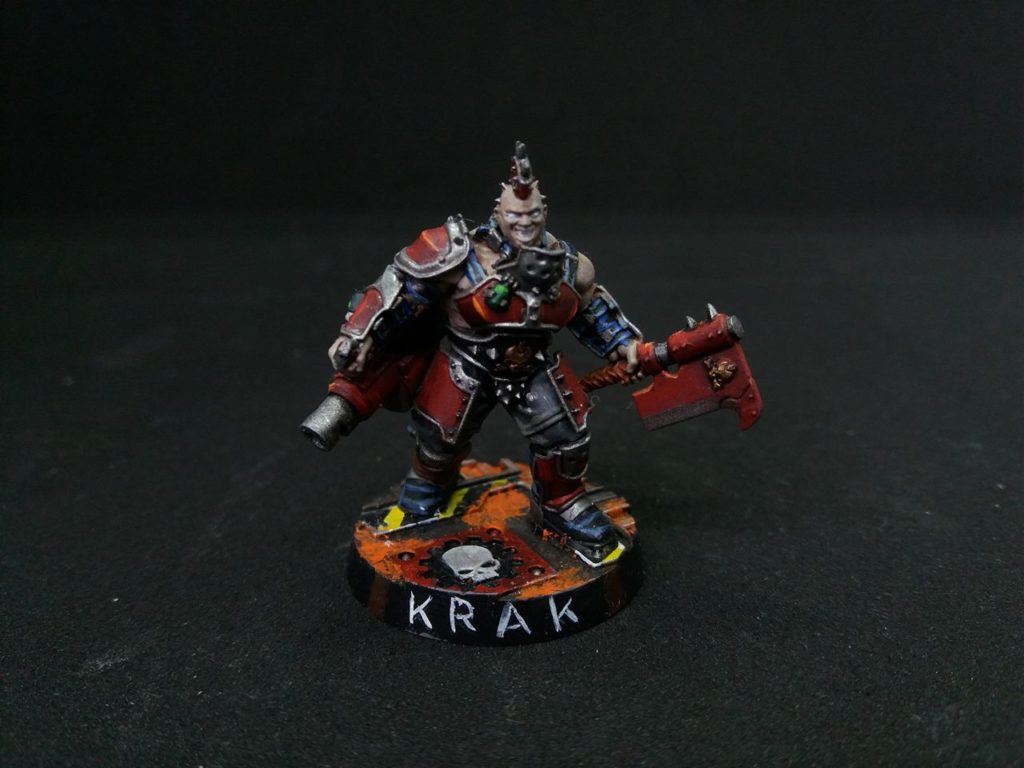 Krak the Necromunda Golitah Gang ganger