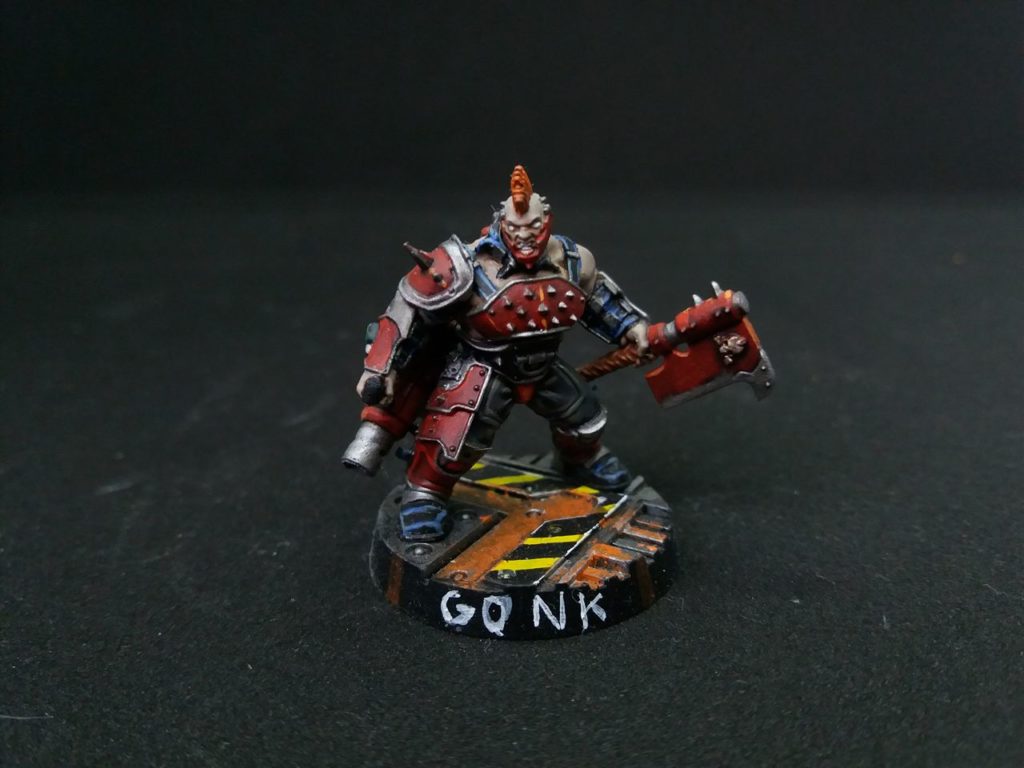 Gonk the Necromunda Golitah Gang ganger