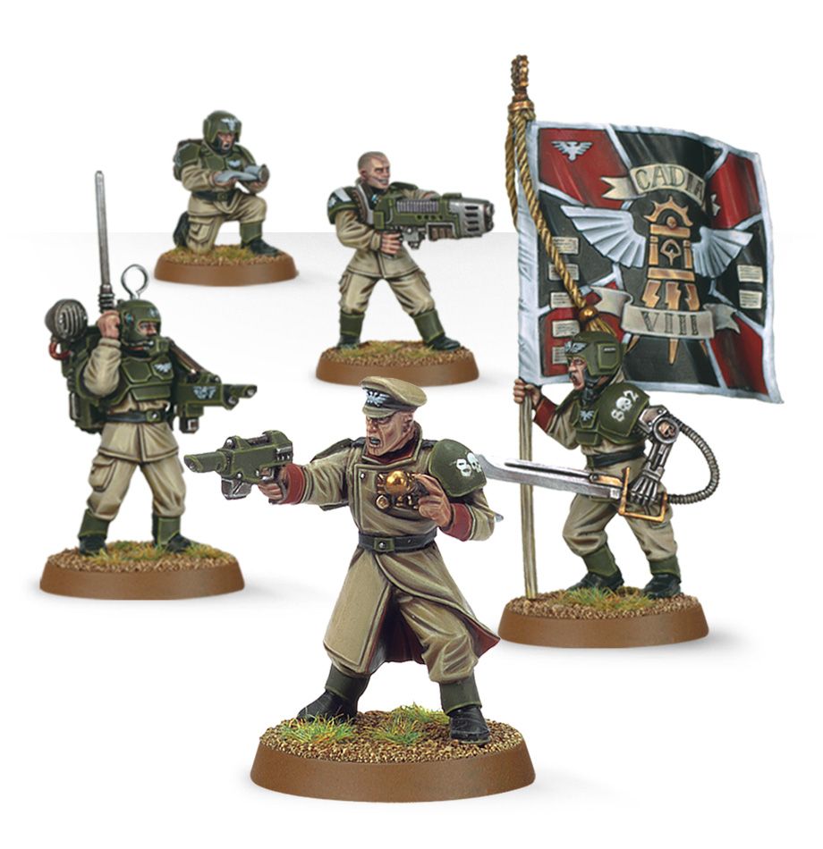 Warhammer Imperial Guard Catachan Catachan Command Squad Single New 
