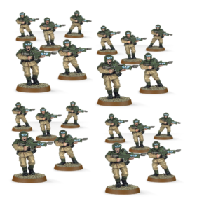 Cadian Conscripts A La Codex Astra Militarum