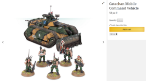 Leverage the power of the Mobile Command Vehicle Stratagem found in Codex: Astra Militarum with this bundle.
