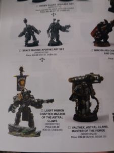 Forge World Catalogue 2018 - Astral Claws