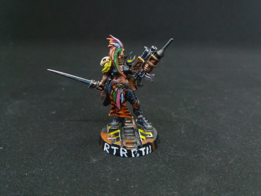 Necromuda Underhive Escher Leader