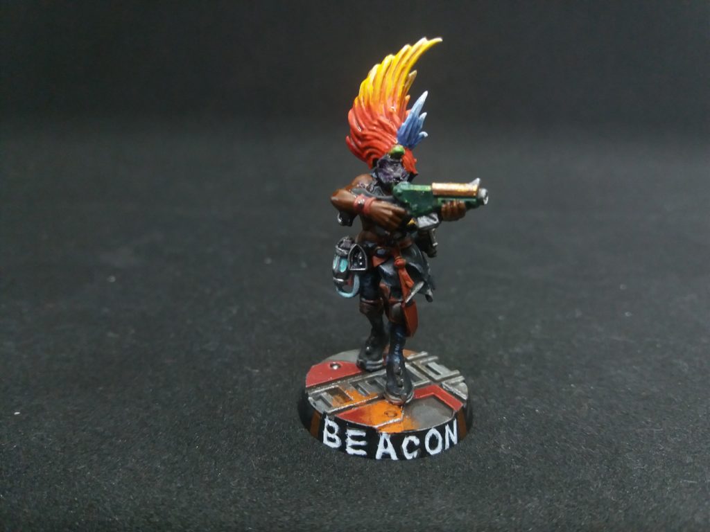 Beacon, an Escher Necromunda Ganger