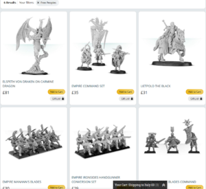 Forge World Catalogue 2018 - Free Peoples on the Website