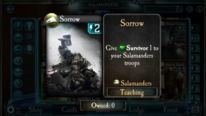 Salamander Survivoring
