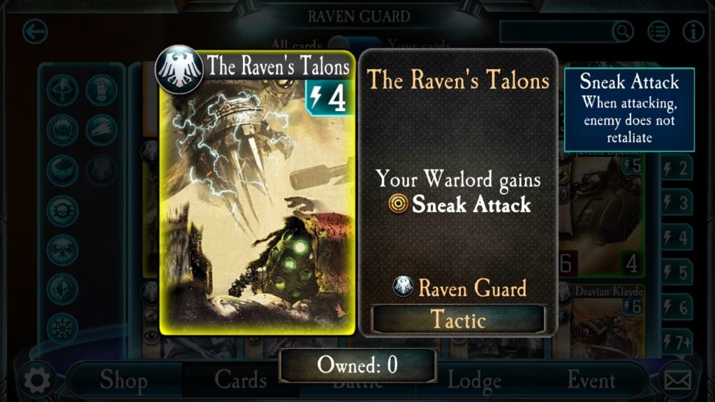 Raven Guard stabs Heretek
