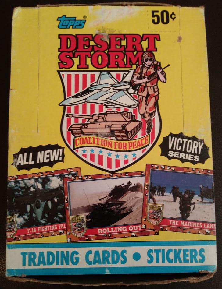 Operation Desert Storm Trading Cards Were A Thing