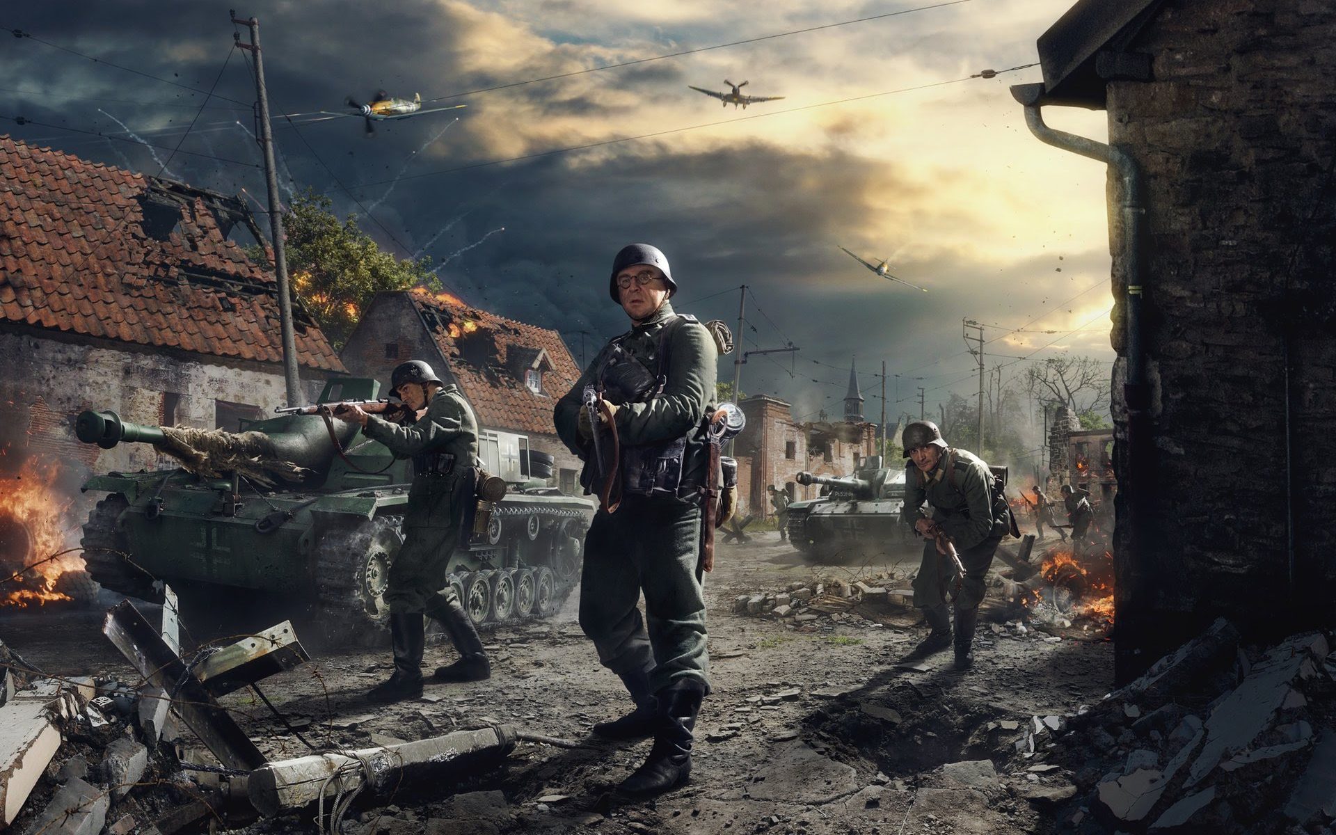 The Battlefield 5 campaign lets you play from the German