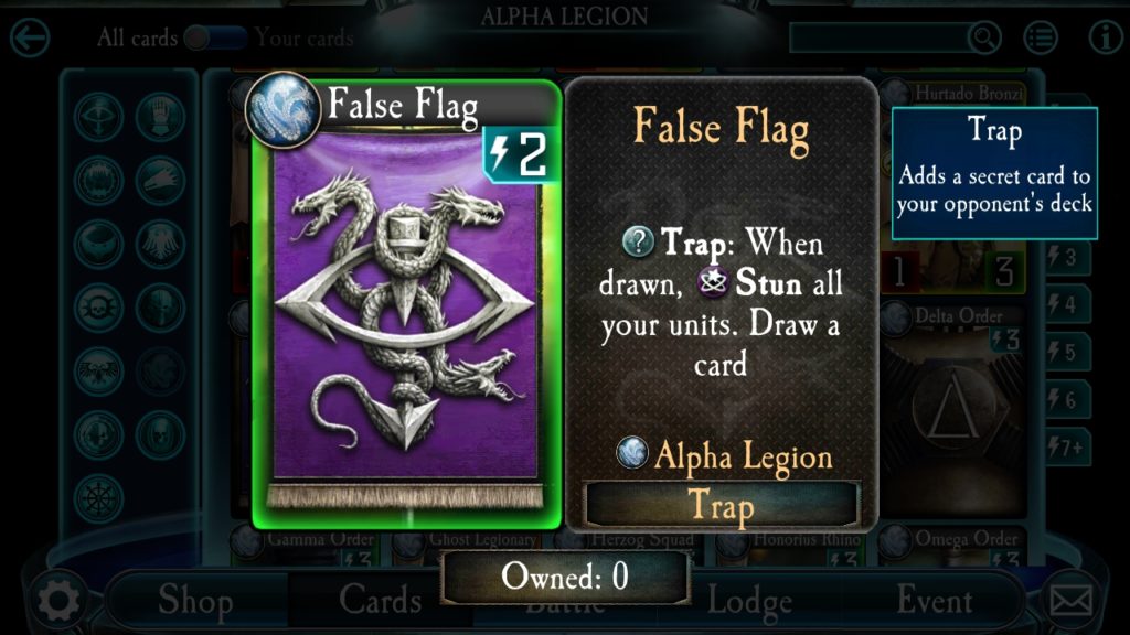 Alpha Legion Iron Warriors False Flag