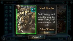 Alpha Legion Iron Warriors Viral Bombs