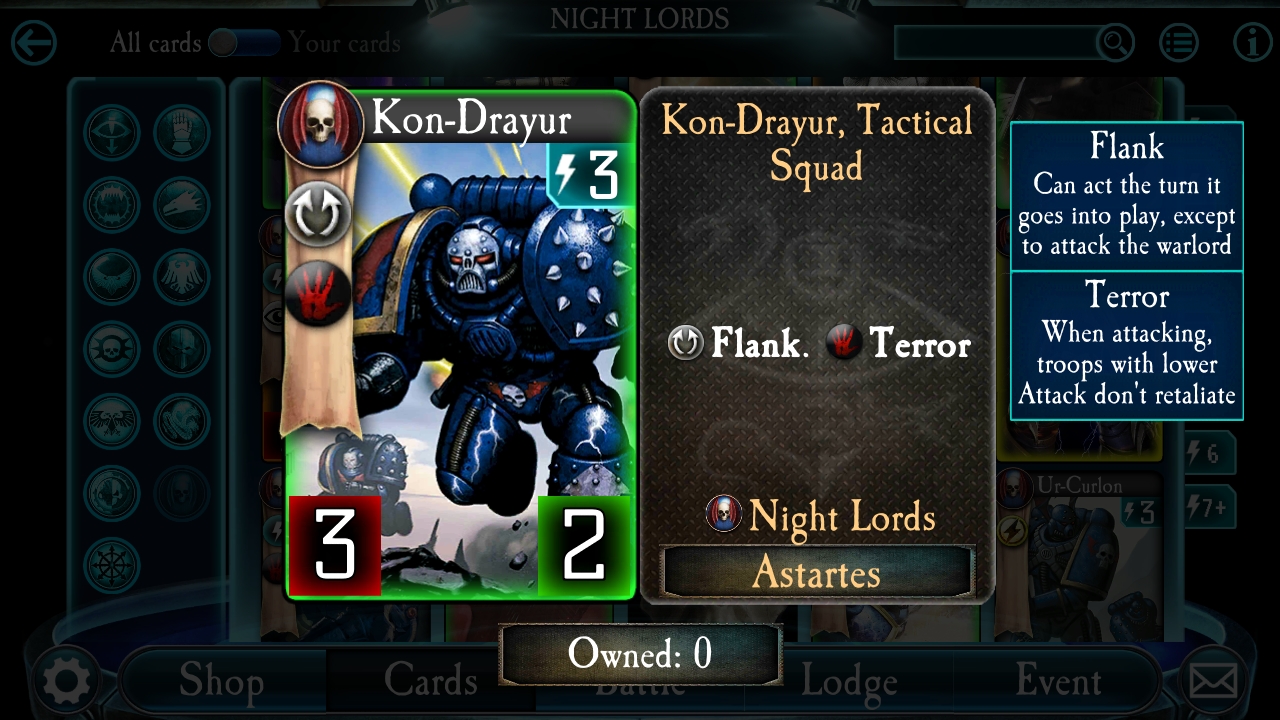 Night Lords Are The Terror Legion In Horus Heresy: Legions