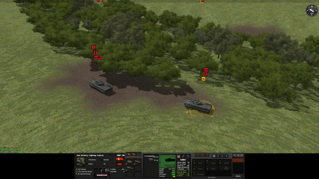Combat Mission: Black Sea review: BMP-3s get immobilized in dirt