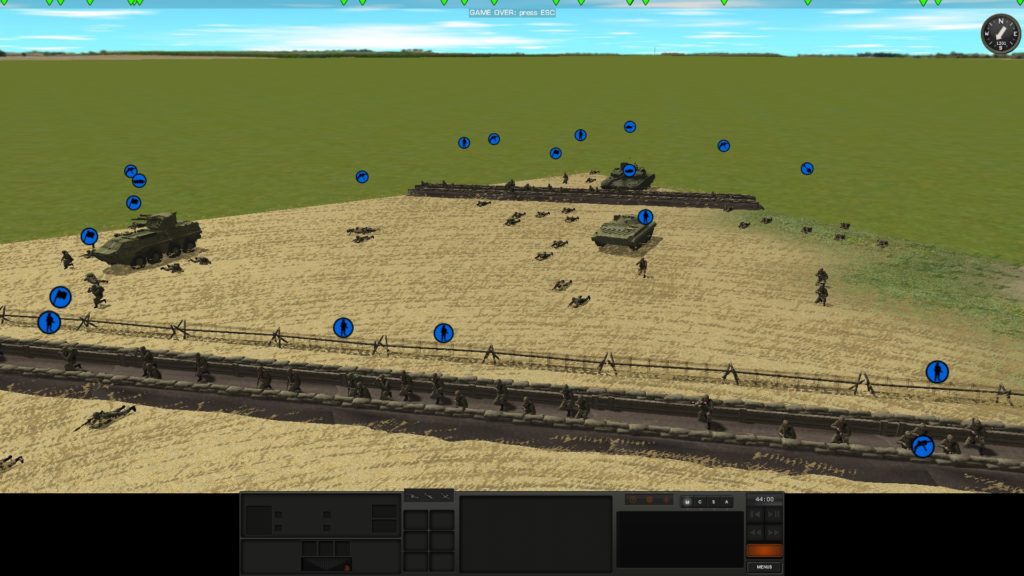 Combat Mission: Black Sea - trench warfare is a lot less viable when airburst precision artillery exist