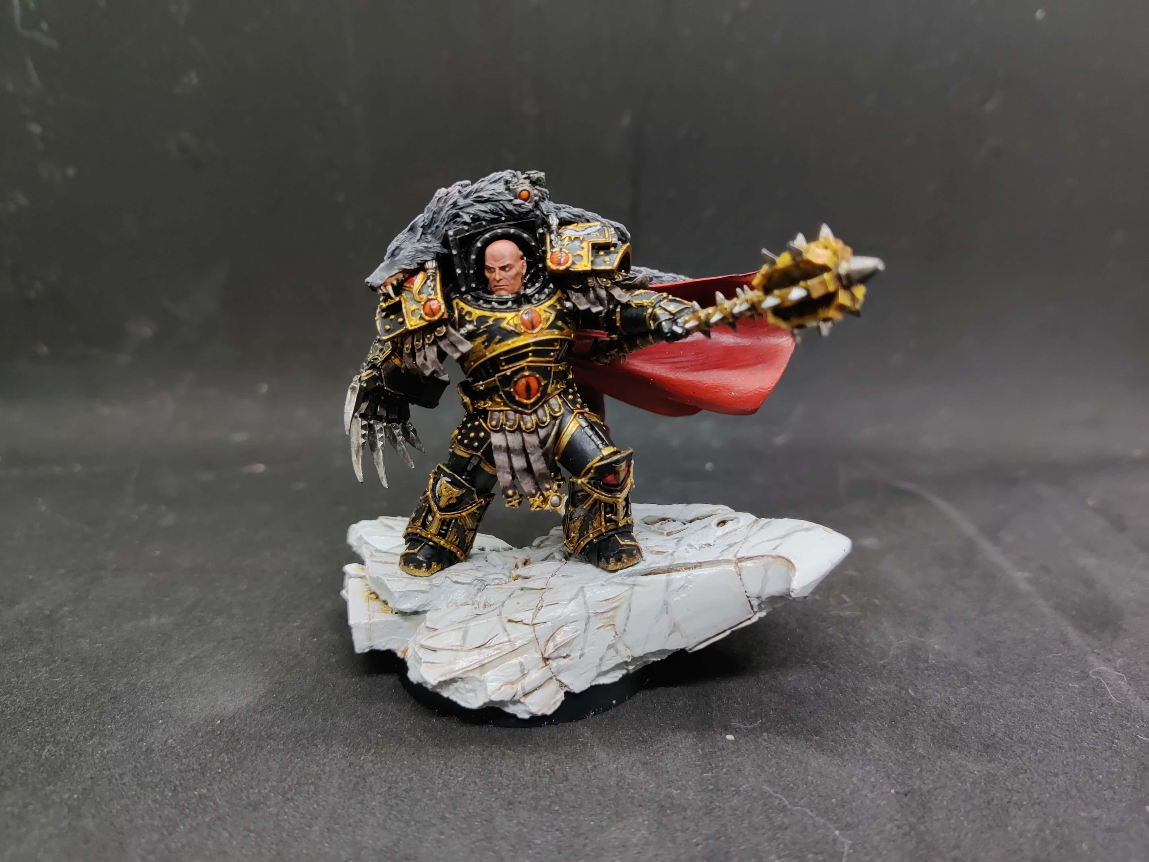 AngelGiraldeZ on X: Horus the Warmaster!! Painted for Games Workshop 😄   / X