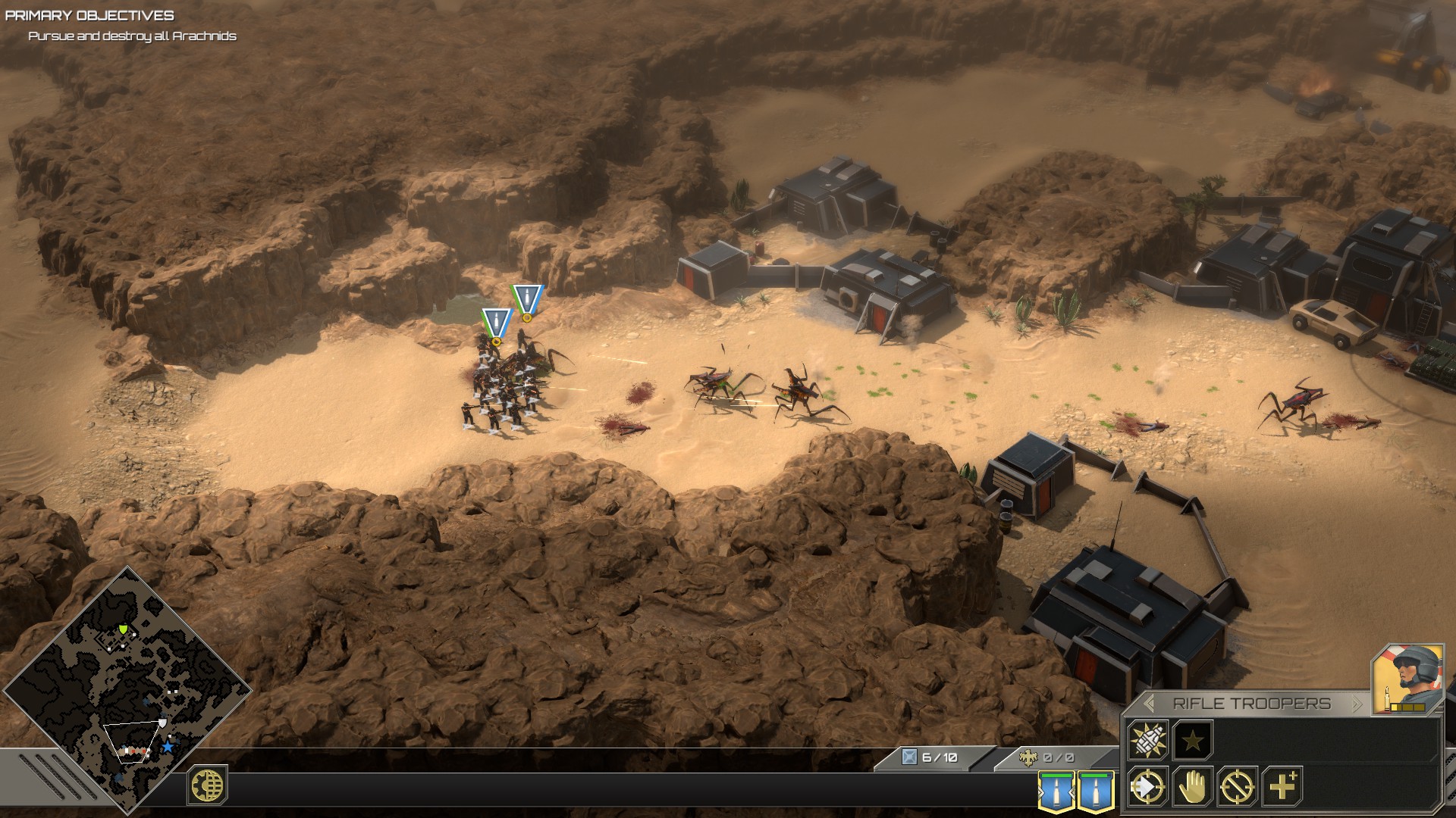 Starship Troopers – Terran Command demo | Preview in 7 Screenshots