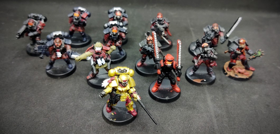 Inquisitorial Warband: my first Warhammer 40000 Kill Team