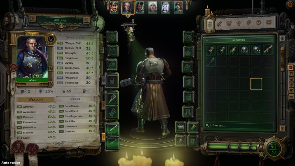 Warhammer 40,000: Rogue Trader features a piece of Guardsman armor I absolutely object to.