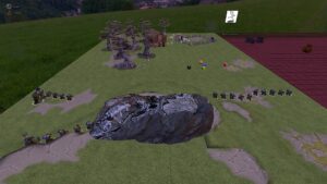 Battle at the Farm, early deployment