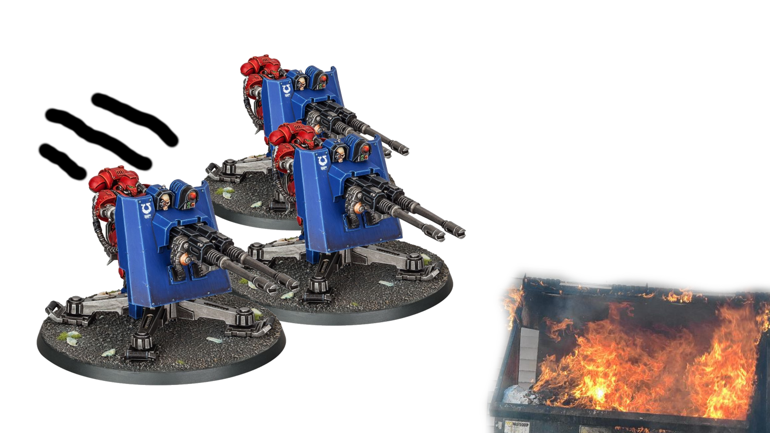 Primaris Firestrike Servo-turret makes Marine haters seethe