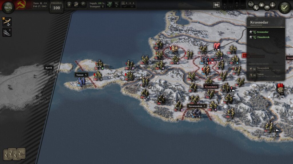 Don 42 DLC: Two German holdouts remain on near-inaccessible cities. 