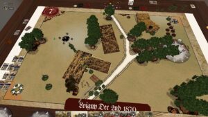 TTS screenshot showing a game of Eagles of Empire