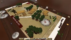 TTS screenshot showing a game of Eagles of Empire