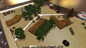 TTS screenshot showing a game of Eagles of Empire