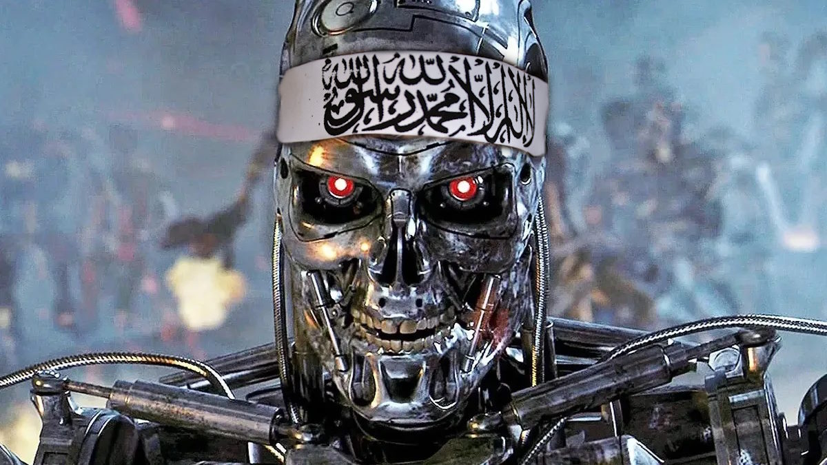 Terminator: Dark Fate - Defiance - a Terminator with a Taliban headband