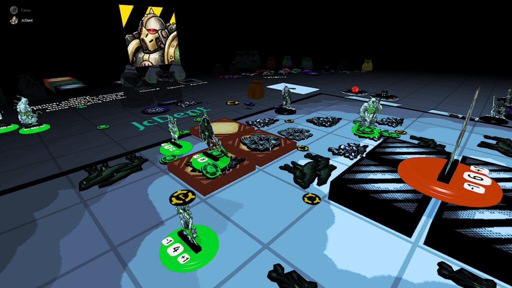 TTS Screenshot of a Magnagothica: Maleghast game: 