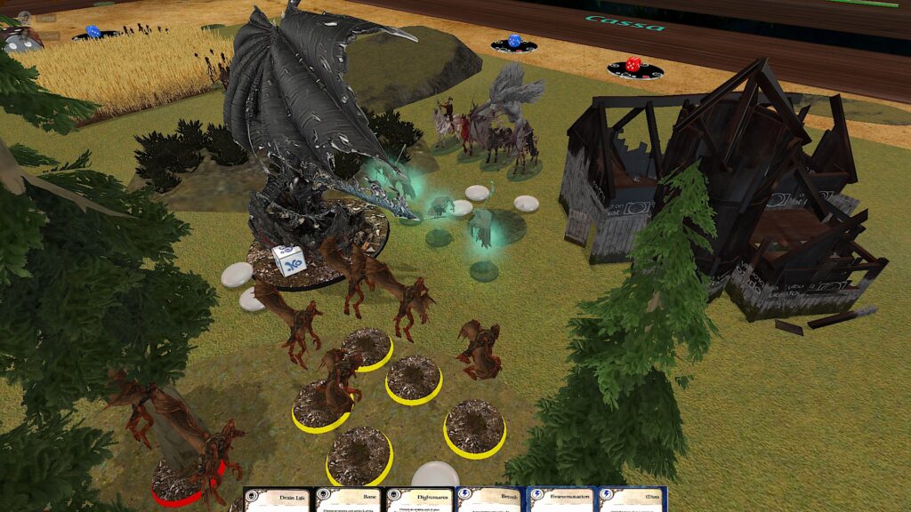 SAGA: Age of Magic - a unit of wraiths appear, acting more like a spell than an actual unit. 