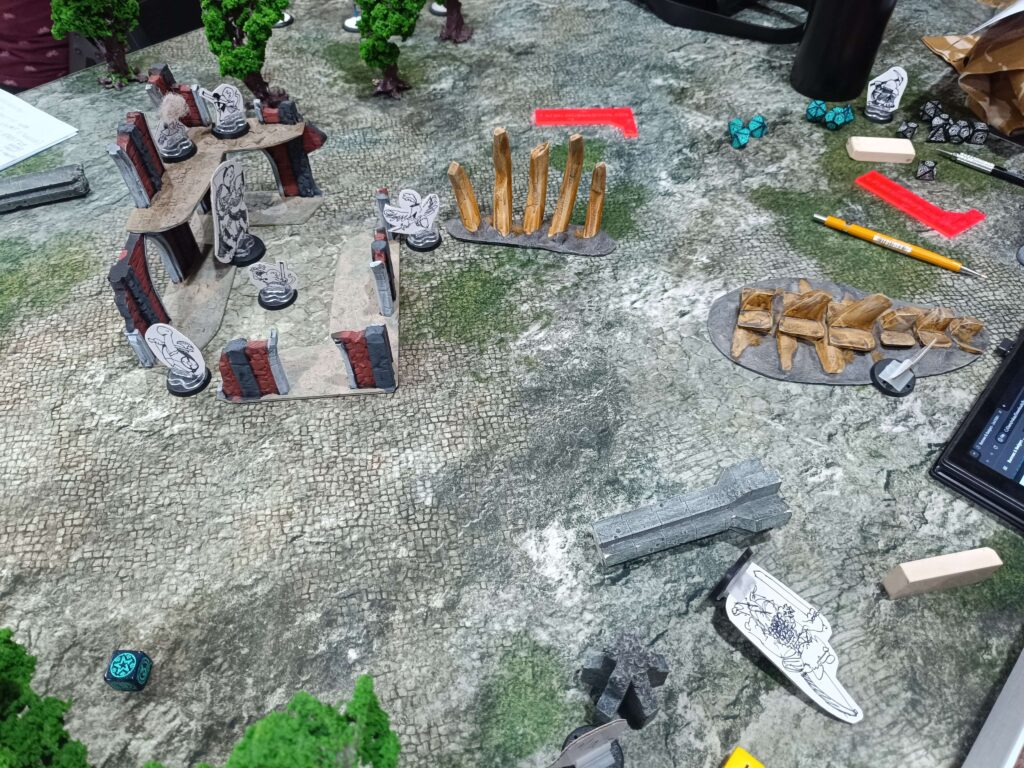 Badgers and Burrows table