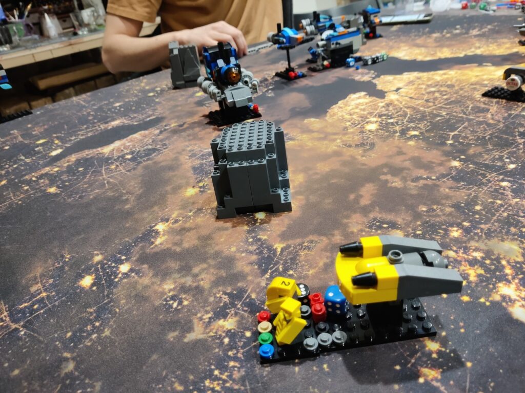 Intercept Orbit: a carrier friate and a mobile suit company