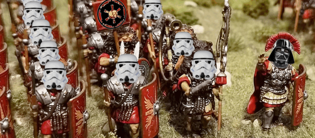 Star Wars Legion: A visual pun