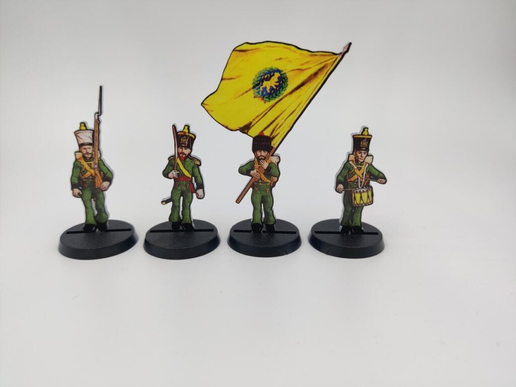 WoFun soldiers on round bases